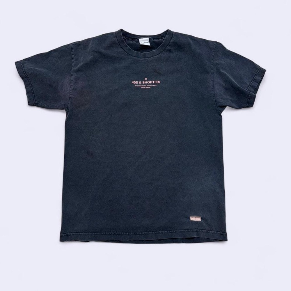 40s & Shorties Graphic Logo T-Shirt Men’s Large Streetwear Tee